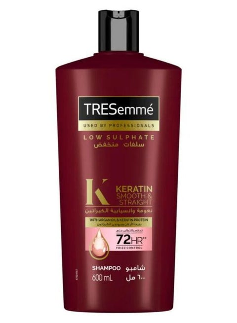 Keratin Smooth + Hydrolysed Keratin & Argon Oil Clear 600ml