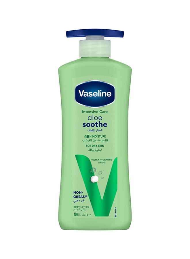 Vaseline - Intensive Care Body Lotion For Dry Skin Aloe Soothe 400ml - Image 1
