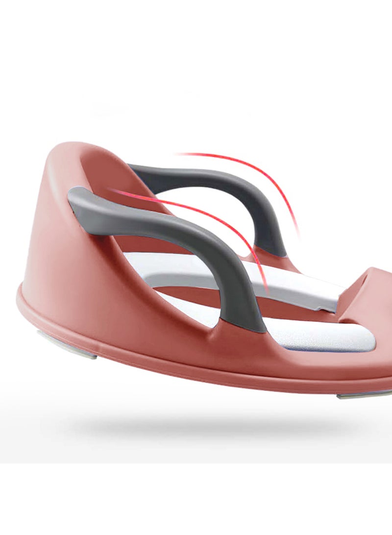 Eazy Kids Potty Training Cushioned Seat Durable For Baby With Cushion And Handles - Pink  - Image 3