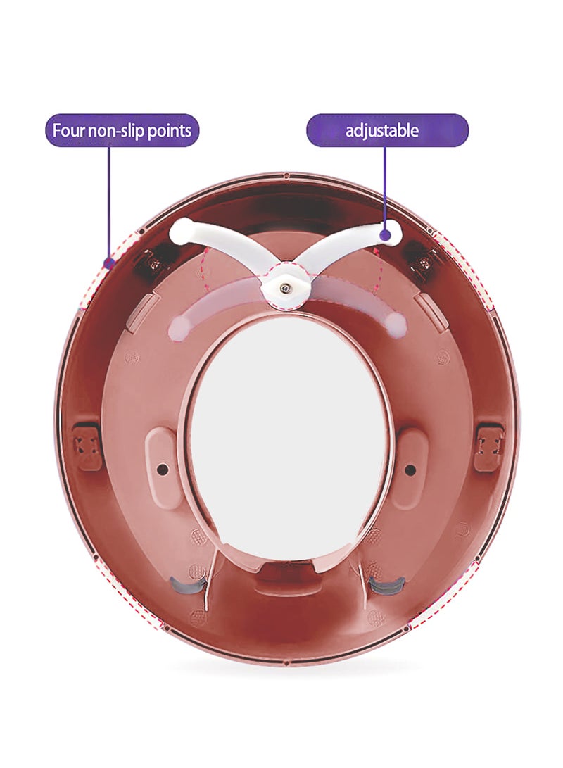 Eazy Kids Potty Training Cushioned Seat Durable For Baby With Cushion And Handles - Pink  - Image 4