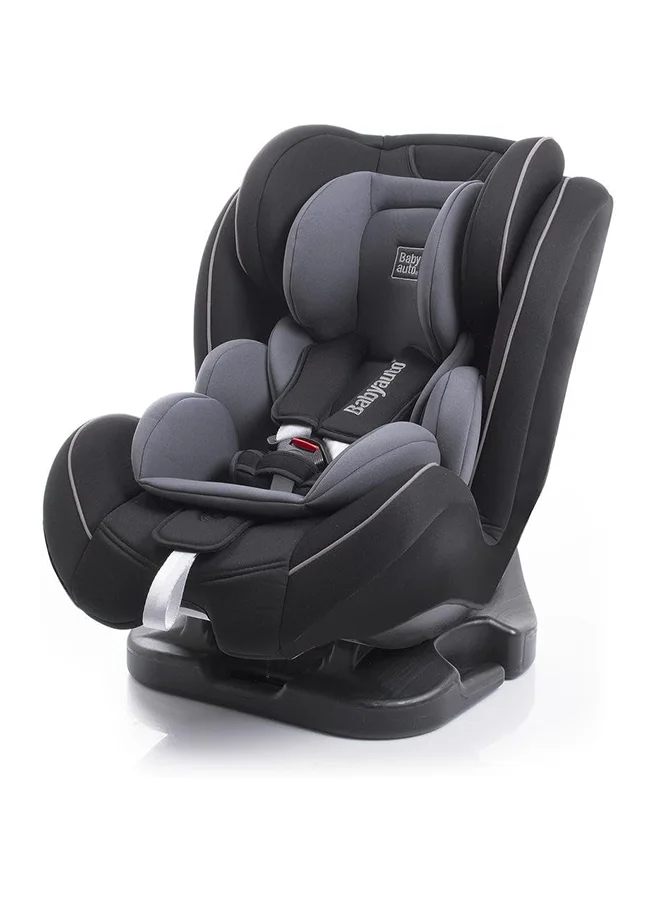 Babyauto Taiyang Reclining Baby Car Seat, From Birth To 12 Years, 0 - 36 Kg,Group 0+123 - Black With Grey Insert