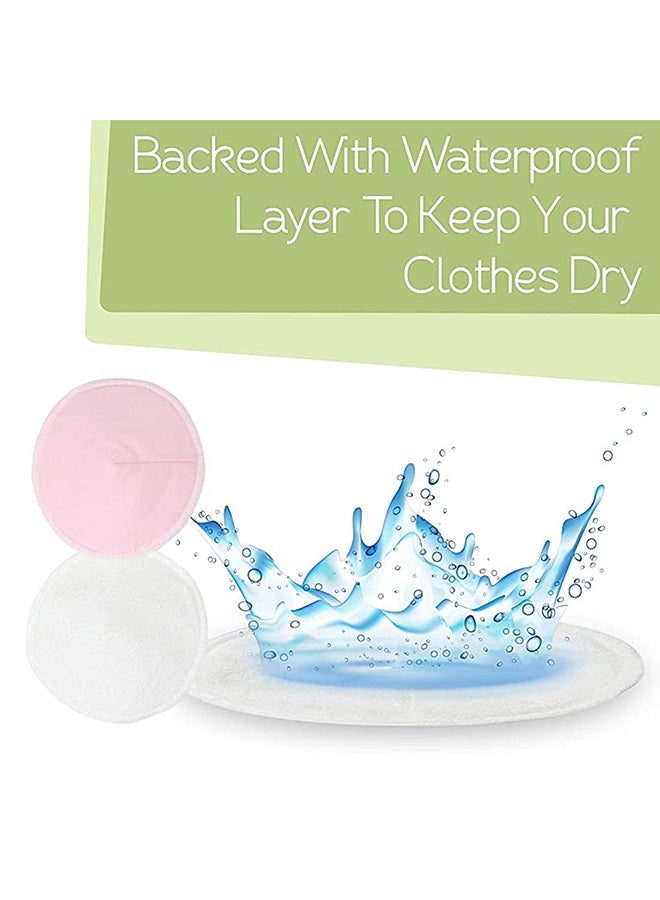 Pikkaboo - Pack of 6 Organic 3D Washable Breast Pads Plus Laundry And Storage Bag - Image 1