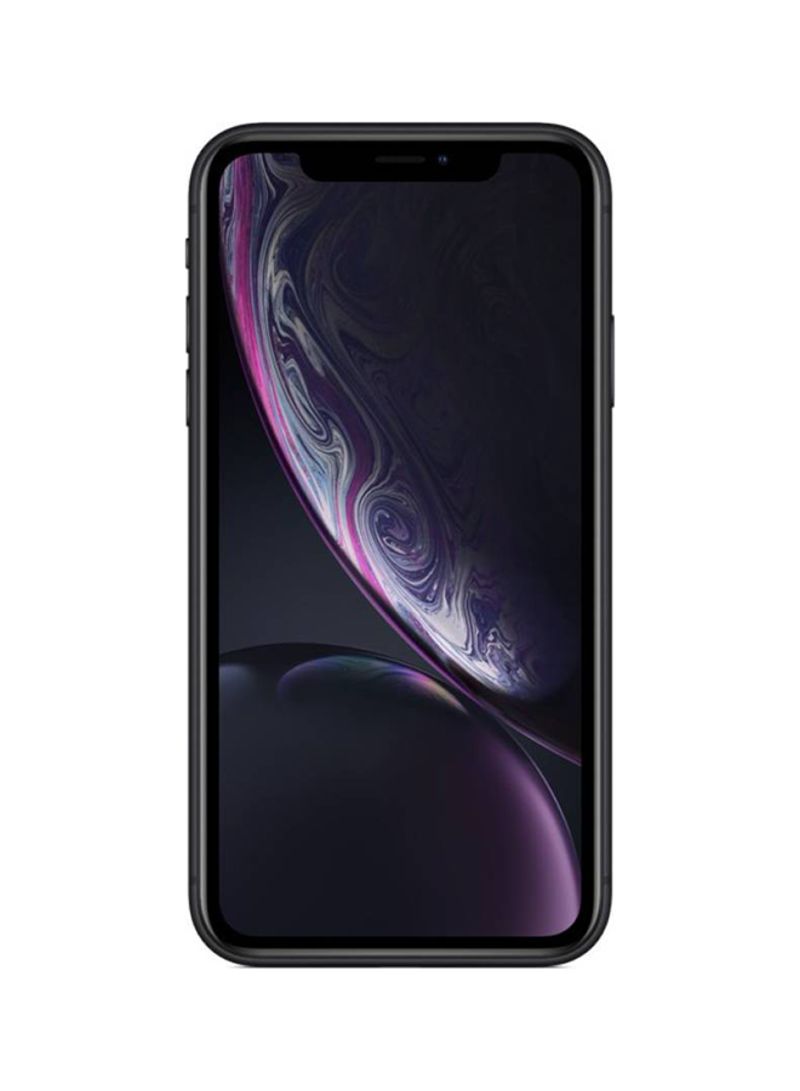 ابل  تم تجديده - هاتف iPhone XR مزود ببرنامج Facetime باللون الأسود وذاكرة سعة 256 جيجابايت ويدعم تقنية 4G LTE - Image 2