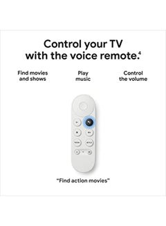 Chromecast With Google TV - 4K With Remote Streaming Device Snow/White - pnsku/N42370066A/45/_/1723621363/b7bd4cca-bfe2-4f85-82b7-5ce56429abe5