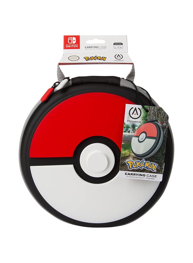 PowerA - PowerA Pokemon Carrying Case for Nintendo Switch or Nintendo Switch Lite - Poke Ball, Protective Case, Gaming Case, Console Case, Round - Image 1