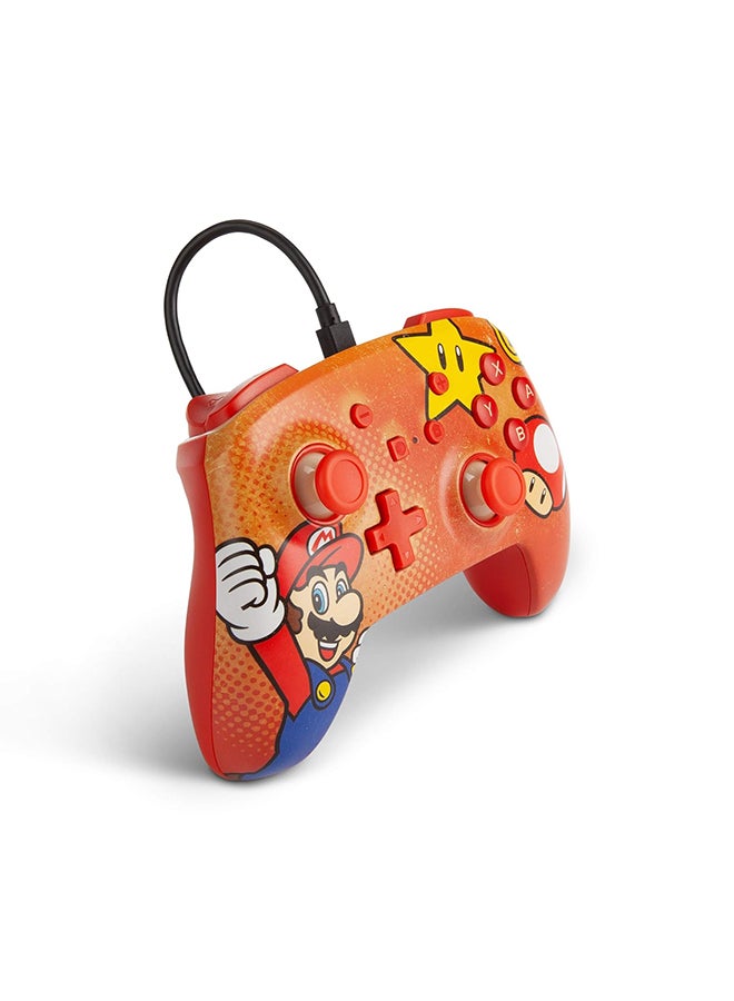 باور أيه ذراع تحكم سلكية متطورة بطبعة شخصية ماريو الكلاسيكية - Image 3