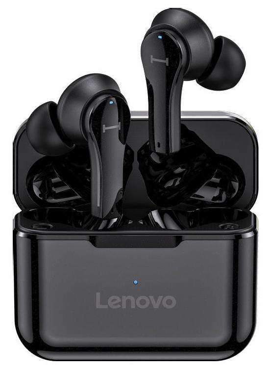 Lenovo QT82 TWS Wireless BT Headphone Black - Image 1