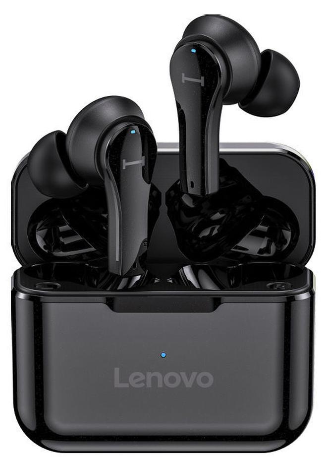 Lenovo QT82 TWS Wireless BT Headphone Black - Image 1