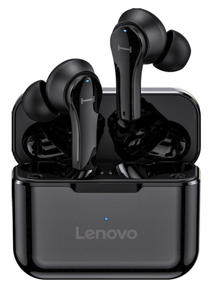Lenovo QT82 TWS Wireless BT Headphone Black - Image 1