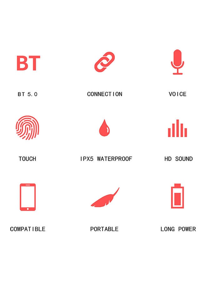 لينوفو سماعة رأس لاسلكية حقيقة QT82 تعمل بتقنية البلوتوث أبيض - Image 4