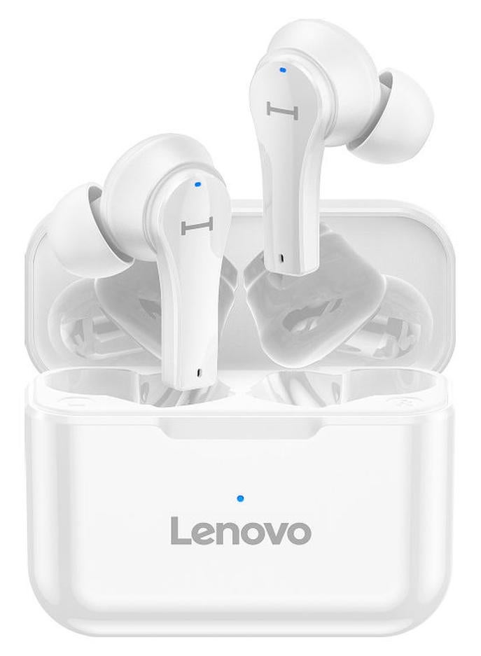 Lenovo QT82 TWS Wireless BT Headphone White - Image 1