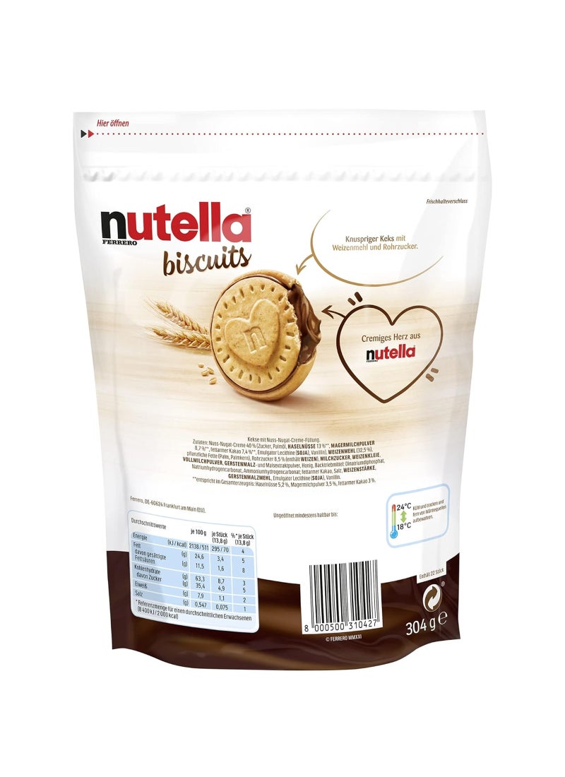 Ferrero Biscuits chocolate 304grams