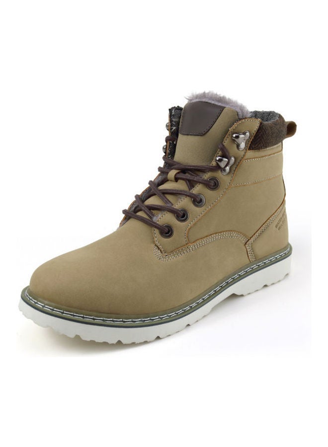 Beauenty Light Leisure Mountaineering Work Boots Men's And Women's brown - Image 4