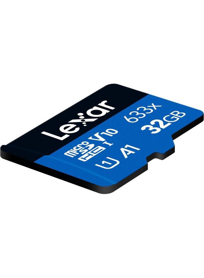 ليكسار - بطاقة TF سعة 633 × 32 جيجابايت، بطاقة Micro SD عالية الأداء - Image 1