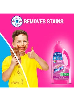 Vanish Fabric Stain Remover Liquid pink 1Liters  - Image 4