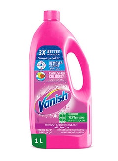 Vanish Fabric Stain Remover Liquid pink 1Liters  - Image 1