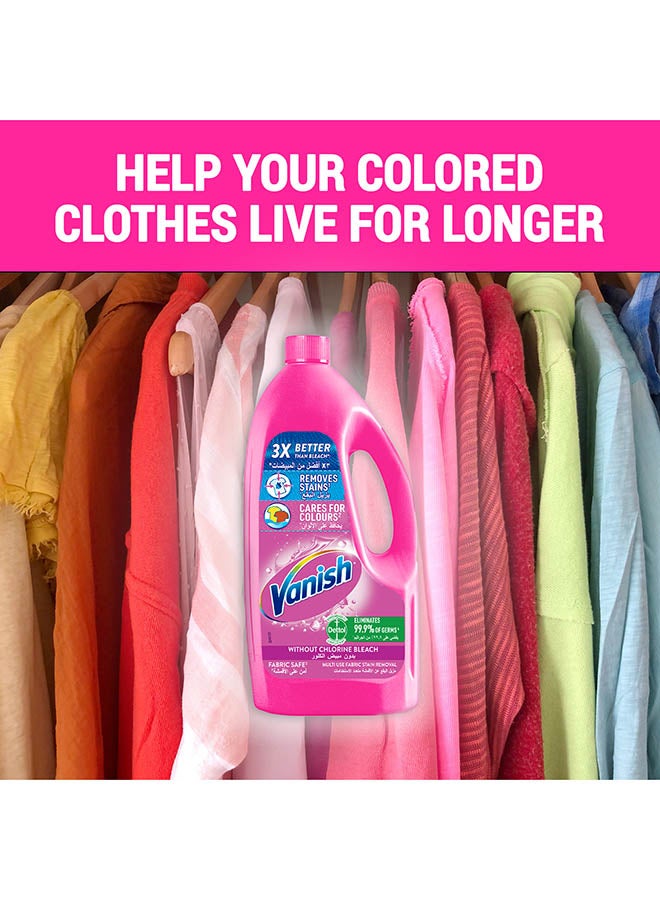 Vanish Fabric Stain Remover Liquid pink 1Liters  - Image 2