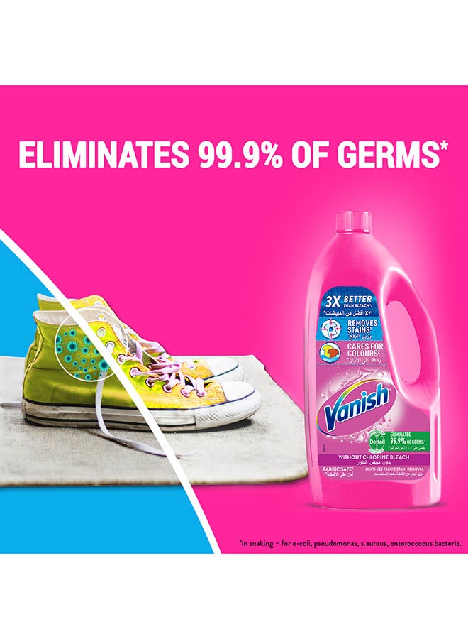 Vanish - Colour Safe Fabric Stain Remover Liquid Pack Of 2 pink 1Liters - Image 1