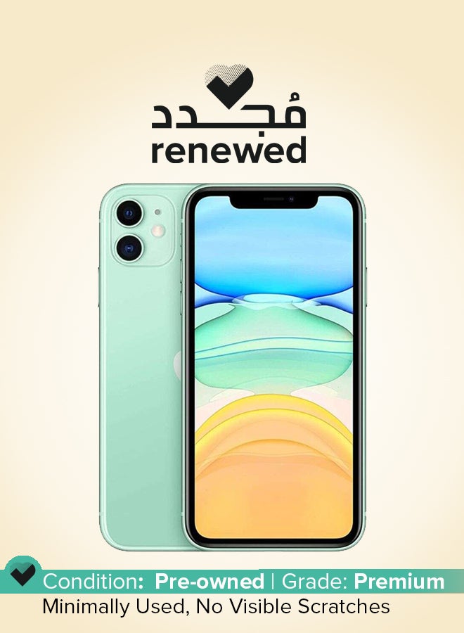Apple Renewed - iPhone 11 64GB Green 4G - International Version - Image 1