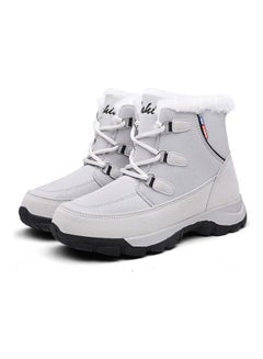 Beauenty Medium Top Snow Boots Grey  - Image 4