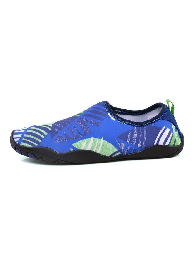 Beauenty Printed Slip-On Swimming Shoes Blue/Green/Black - Image 2