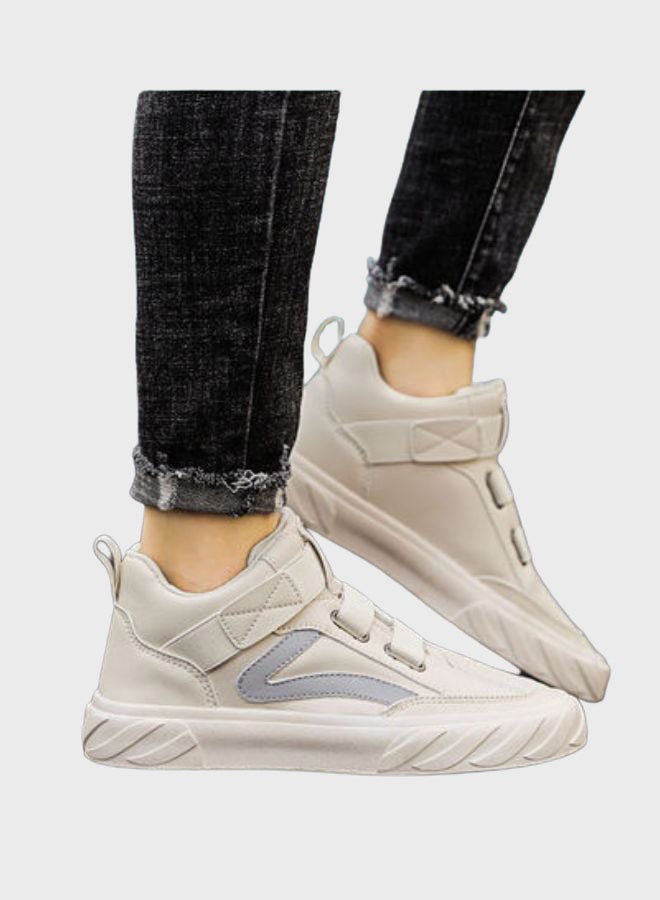 Beauenty Autumn Low Top Sneakers Beige/Grey - Image 5