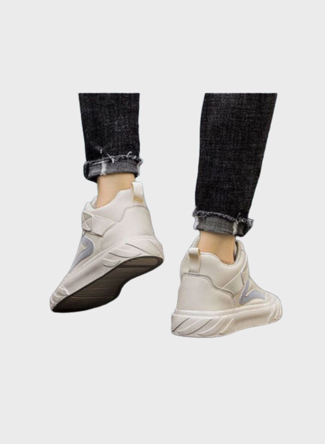 Beauenty Autumn Low Top Sneakers Beige/Grey - Image 4