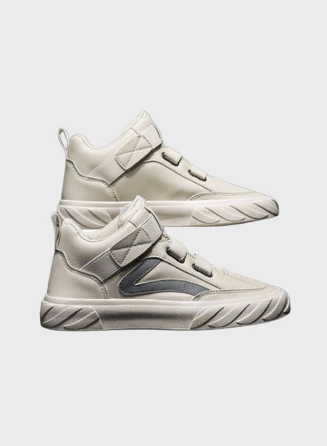 Beauenty Autumn Low Top Sneakers Beige/Grey - Image 2