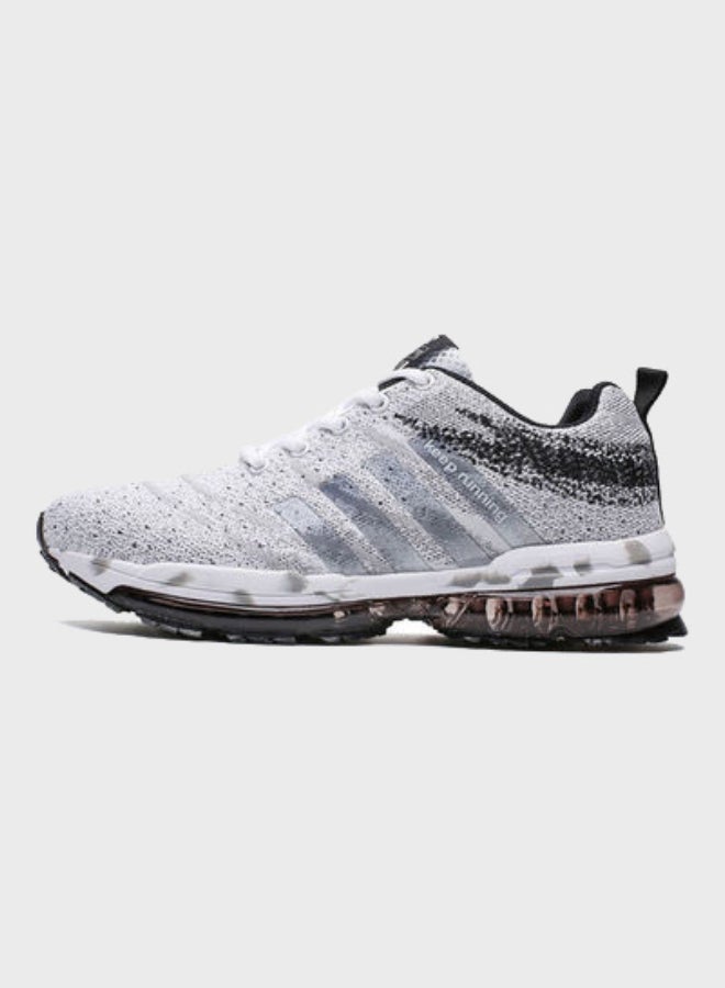 Beauenty Full Length Air Cushion Low Top Sneakers White/Grey/Black  - Image 5