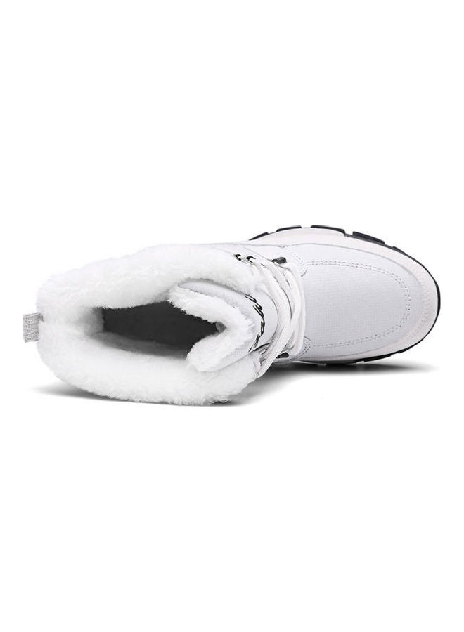 Beauenty Casual Lace-Up Snow Boots Grey  - Image 1