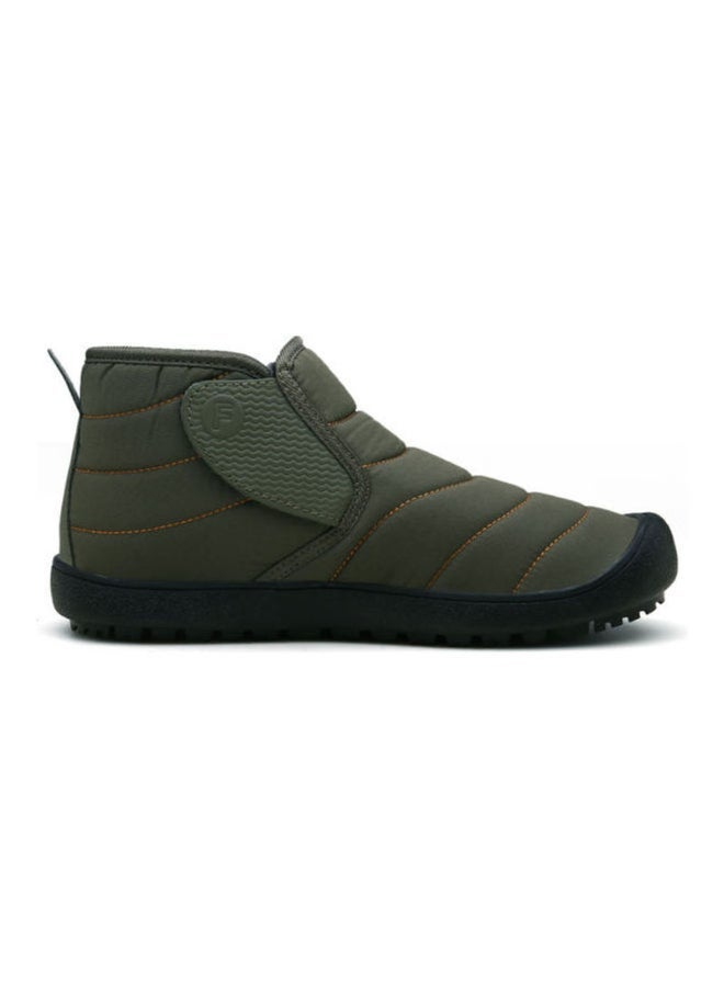 Beauenty Winter Plush Warm Snow Sneakers Green  - Image 1