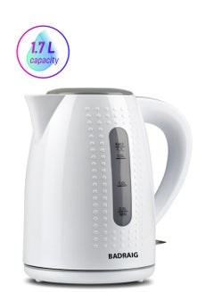 Badraig Electric Kettle 1.7 L 2200 W BEK1505 White/Silver  - Image 1