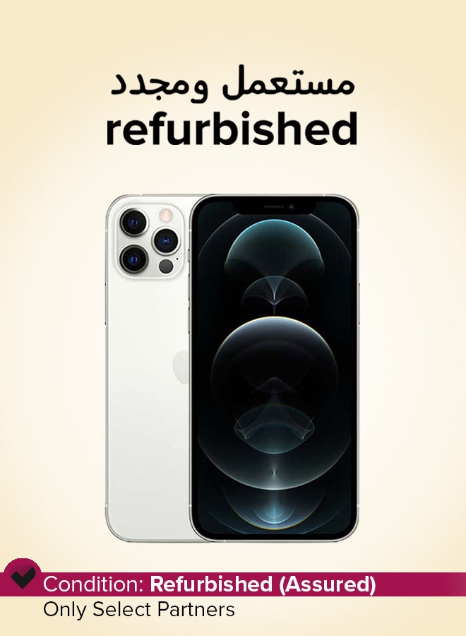 ابل  Refurbished - iPhone 12 Pro 512GB Silver 5G With Facetime - International Version - Image 1