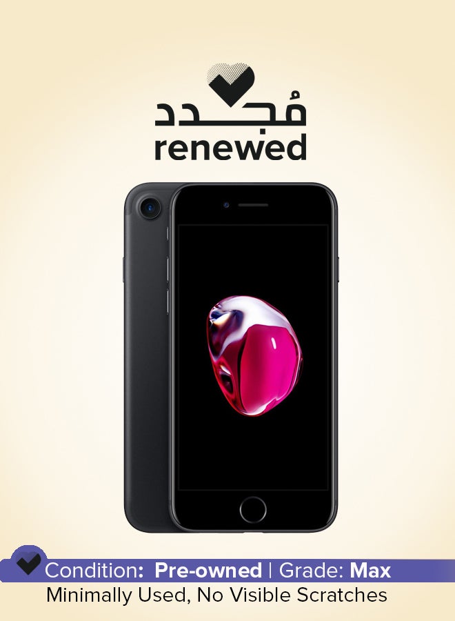 Renewed - iPhone 7 32GB Black 4G With Facetime