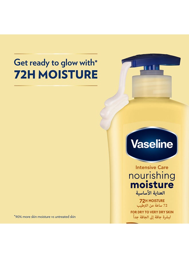 Vaseline - Intensive Care Body Lotion With Pure Oat Extracts Essential Healing Moisturising For Dry Skin And Hands White 725ml - Image 1
