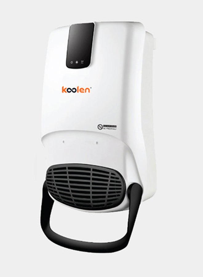 كولن - مدفأة غرفة تركب على الجدار بقدرة 2000 وات 2000 W 807102019 أبيض/ أسود - Image 1