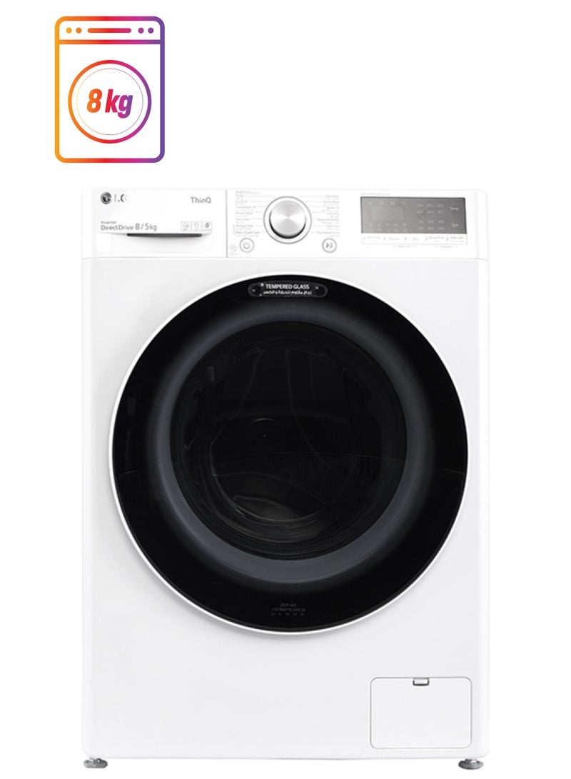 Frontload Automatic Washing Machine 8Kg WSV0805WH White - pnsku/N42554406A/45/_/1740992045/b6cf6d80-2198-42d7-b48c-73a86f31976c