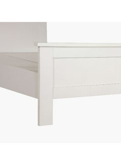 Home Box Hampton 120X200 Bed- White  - Image 1