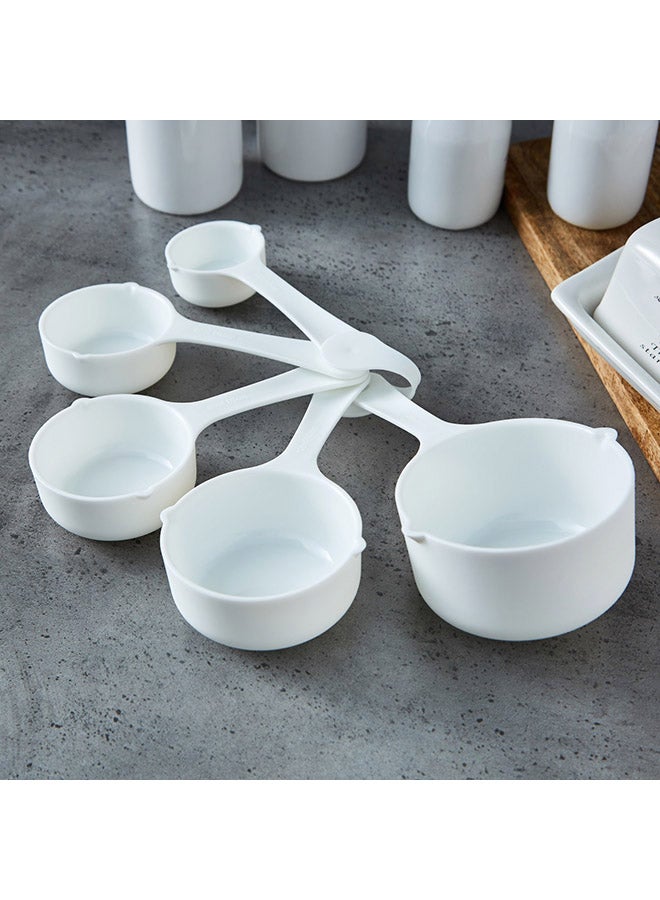 Home Box 5-Piece Vega Measuring Spoon Set White  - Image 1