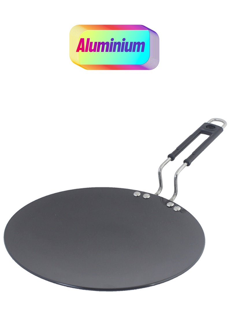 Home Box Hard Anodised Concave Tawa Black 28cm  - Image 1