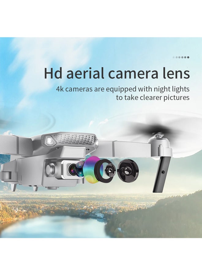 Generic - LS-E525 RC Drone with Camera 4K Drone Dual Camera WiFi FPV Drone Headless Mode Altitude Hold Gesture Photo Video Track Flight 3D Filp RC Qudcopter Assorted - Image 1