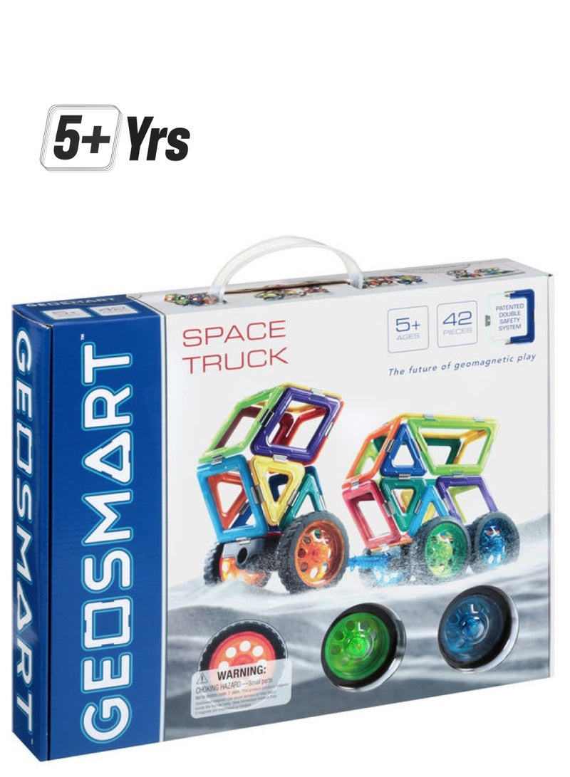 جيوسمارت لعبة سبيس تراك المغناطيسية من 43 قطعة GEO301 43 أكبر من 5 سنوات - Image 1