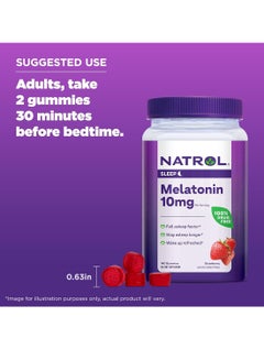 Melatonin 10mg, Strawberry 140 Gummies Packaging may vary - pnsku/N42588793A/45/_/1729164026/c4bda15d-1df1-4192-81f2-69004c8be380