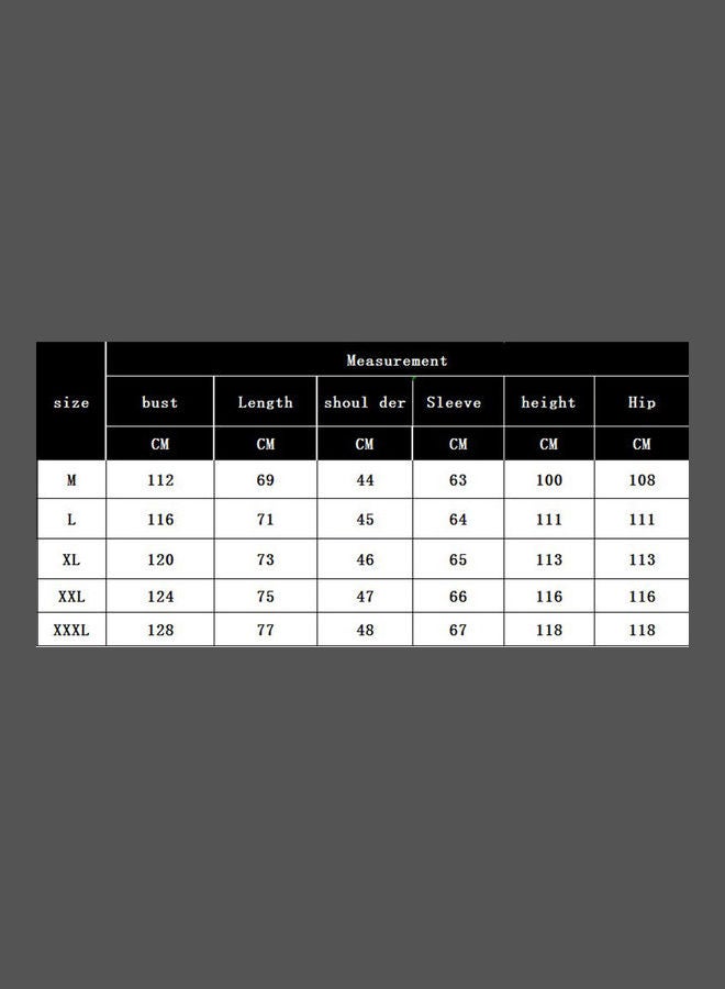 طَقم ملابس كاجوال فضفاضة مكون من سترة شتوية وسميكة مع بلوزة كارديجان وبنطال برباط أسود - Image 4