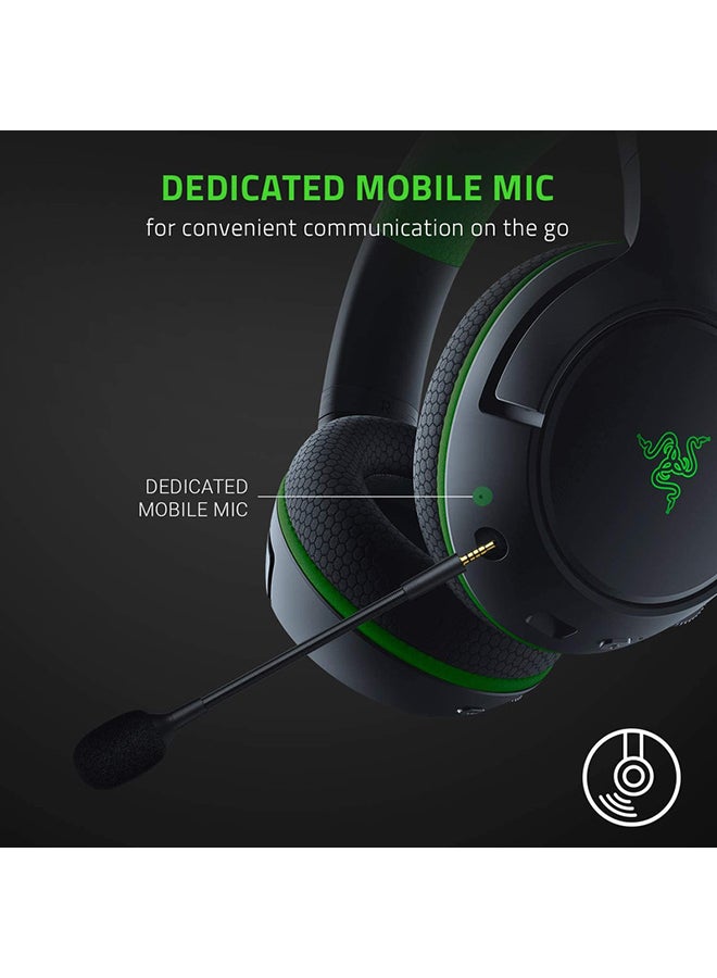 RAZER Razer Kaira Pro Wireless Gaming Headset for Xbox Series X | S, TriForce Titanium 50mm Drivers, Supercardioid Mic, Dedicated Mobile Mic, EQ and Xbox Pairing, Xbox Wireless and Bluetooth 5.0 - Black  - Image 4