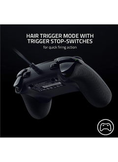 RAZER Wolverine V2 Chroma Wired Gaming Pro Controller for Xbox Series X|S, Xbox One, PC: RGB Lighting - Remappable Buttons & Triggers - Mecha-Tactile Buttons & D-Pad - Trigger Stop-Switches - Black  - Image 5
