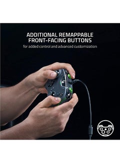 RAZER Wolverine V2 Chroma Wired Gaming Pro Controller for Xbox Series X|S, Xbox One, PC: RGB Lighting - Remappable Buttons & Triggers - Mecha-Tactile Buttons & D-Pad - Trigger Stop-Switches - Black  - Image 3