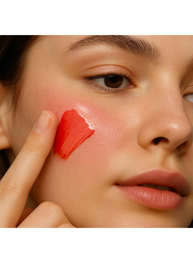 ESSENTIALS Cream Blush Enriched With Vitamin E Red Blossom 3 - Image 2
