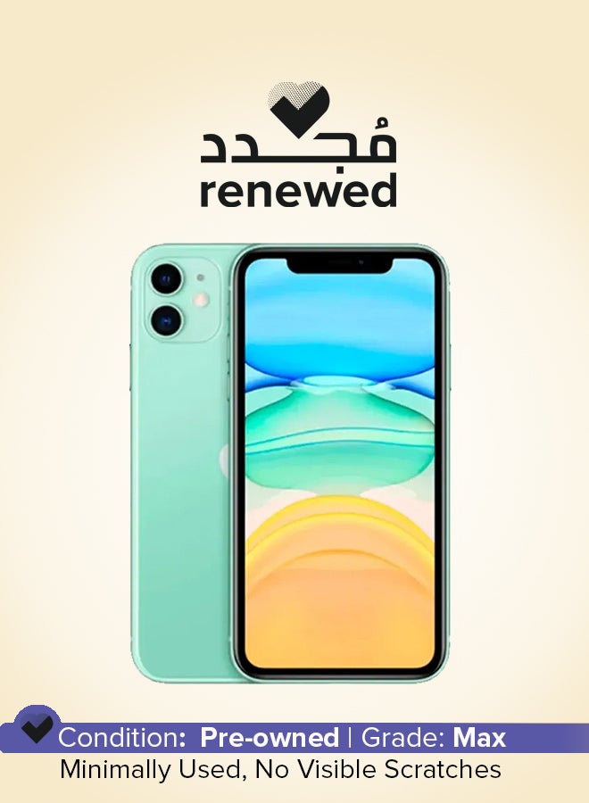 Renewed - iPhone 11 128GB Green 4G - International Version