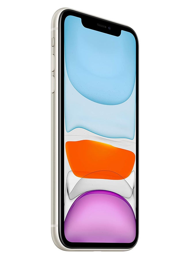 Apple - Renewed - iPhone 11 128GB White 4G - International Version - Image 1